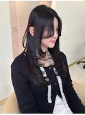 韓国トレンドレイヤーカット