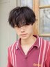 【"似合う"が見つかる】男性限定カット　＋炭酸シャンプー　＋眉カット　