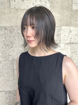 リサ グランシェ(RISA granche) 外ハネボブ 顔周りレイヤー