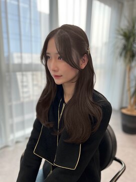 リッカ(LICCA) 【MISAKI】ショコラグレージュ/顔まわりカット/福岡