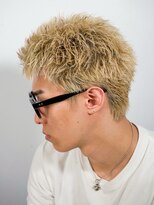 ヒロギンザバーバーショップ 新宿店(HIRO GINZA BARBER SHOP) ハイトーンスパイキー