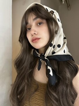 メゾンアクア 表参道(Maison ACQUA) ☆ブリーチなしダブルカラー オリーブ オリーブベージュ