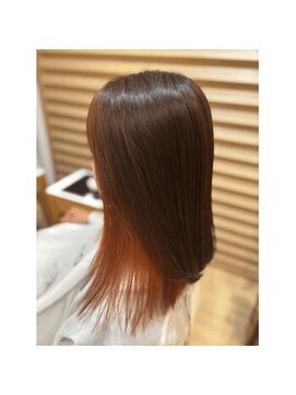 イデア 柏たなか店(IDEA) ダメージを抑えて楽しむ透明感ブリーチカラー