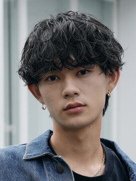 フィフス 神南(fifth) 渋谷シャドウパーマ緩めメンズパーマ刈り上げマッシュウルフ20代