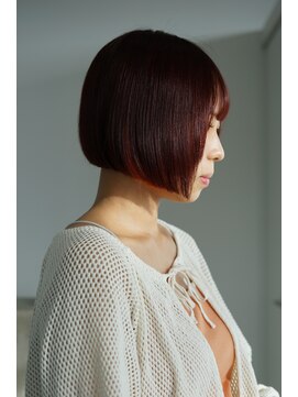 ノートエートル 西金沢(Nought etre) 10代/20代/イヤリングカラー/デザインカラー/ボブスタイル