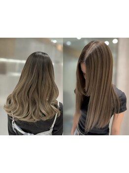 30代～60代向けのカラーで、気になる白髪をカバー◎半個室で創る"あなただけ"のオーダーメイド白髪ぼかし＊