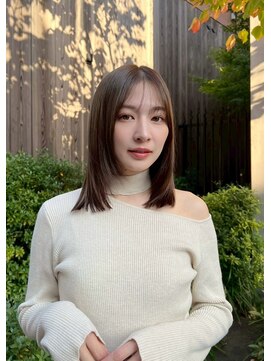 ラボヌールヘアーレーヴ 池袋店(La Bonheur hair reve) ミディアムレイヤー♪/佐藤