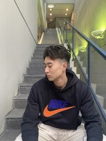 レンゲン(LENGEN)&nbsp;メンズパーマフェードバーバーツイスト理容室カット