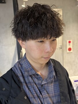 エリマ 調布(elima) 調布メンズパーマツイストスパイラルパーマ波巻きパーマツイスパ