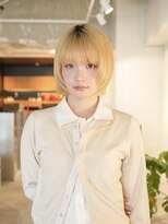 ラヴィズム(LUVISM)&nbsp;顔周りレイヤー/ダブルカラー/髪質改善/ケアブリーチ万代新潟◆