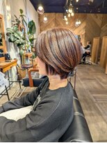 ヘアードレスビュー(hair dress V.I.E.W)&nbsp;初めてショートにしてみたい方におすすめ♪ショートボブ♪