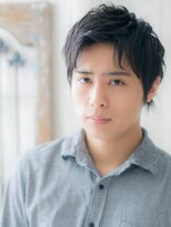 モッズヘアメン 札幌月寒店(mod's hair men) 30代40代ブラック短髪ビジネススーツ社会人ショートq札幌月寒