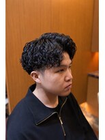 ヘアモードキクチ 日本橋室町店&nbsp;日本橋室町/スパイラルパーマ/眉カット