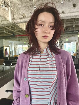 ダコタエバンス(dakota Evans) ラフ感ウルフパーマ