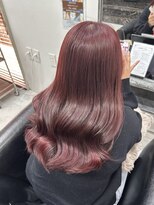 ザ アクネ 岡崎竜美丘店(THE ACNE) ラベンダーピンク_レイヤーカット