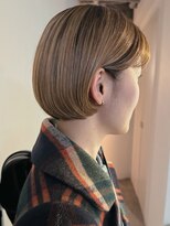ナヌーク ダイカンヤマ(nanuk daikanyama)&nbsp;ショートボブショートパーマショートボブパーマウルフパーマ