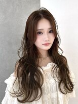 カシュカシュ 表参道(cache cache)&nbsp;薄め前髪顔まわりレイヤーカットシースルー前髪ハッシュカット