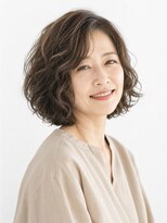 ティータ(teeta)&nbsp;【26年トレンド】ふんわりパーマボブ×脱白髪染めハイライト