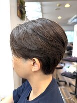 ヘアーサロン ラフリジー(Loufreasy)&nbsp;大人の丸みショート×すっきり襟足