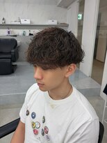 ハイプ 枚方(HYPE)&nbsp;<>波巻きパーマ/スパイラルパーマ/メンズサロン/メンズ/眉毛