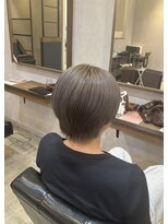 ヘアーラニッシュ 柏の葉キャンパス店(hair Lanish)&nbsp;韓国風ダブルカラー/20代30代40代/ラベンダーグレージュ