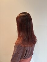 ペスカケイクリエイティブ(PESCA K-CREATIVE)&nbsp;ハイライトを活かした艶ピンクブラウン