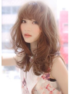 ケアシンサイバシ(CARE shinsaibashi) 【CARE】フレンチヌーディーベージュ×シフォンウェーブ