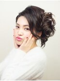 ボブ 着物ヘア  【ヘアセット/アップ/結婚式】