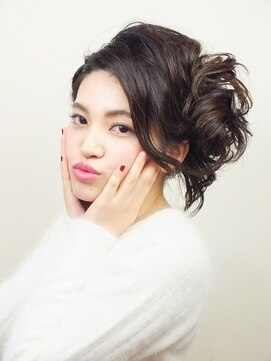 チャクラ アルカ ヘアサロン(Chakura arka Hair Salon) ボブ 着物ヘア 【ヘアセット/アップ/結婚式】