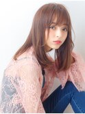 大人可愛いストレート