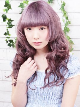 サロンドブルック 久喜店(salon de brook) ☆パープルウェーブリッジスタイル☆