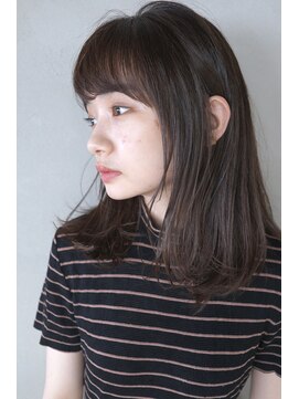 コス(kos) ダークグレージュ*ストレートロブ