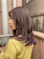 ミザルー(Misirlou)&nbsp;【TSUBASA】ピンクヴァイオレット×ロングウルフ