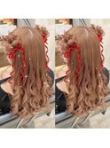 おだんごハーフツイン[ヘアセット]★