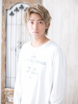 グルーミングサロン バーバー キャッスル 北浦和西口(Grooming salon Barber Castle)&nbsp;ワイルドアップバングのハイライト・ネオウルフI