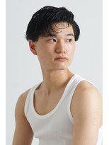 にもう&nbsp;ニュアンスマッシュテーパーフェードミディアムパーマ3