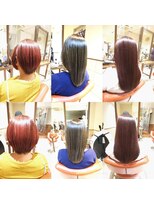 ネオリーブチノ 登戸店(Neolive cino)&nbsp;髪質改善酸熱&超音波ハホニコTR ハイトーンカラー