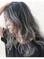 フロクシノーシナイヒリパイリフィケーション(Floccinaucinihilipilification)&nbsp;ホワイティバレイヤージュ(ブリーチ×1.5～)