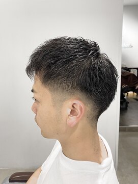 サルファ ヘアデザイン 名古屋 丸の内(S.ALPHA HAIR DESIGN) 夏はさっぱり！MENSフェードカット