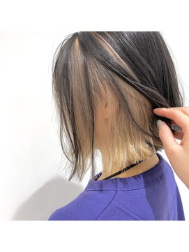 ケンジ 横須賀中央(KENJE) 【宮地】個性抜群のオシャレさんインナーカラー【KENJE横須賀】