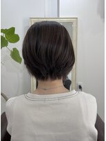 ラムーア(Rahm.) 可愛い×綺麗なショートボブ◎透明感グレージュカラー