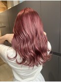 ベイビーピンクガーリーカシスレッドエギョモリサーモンピンク