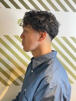 バーバーバー アカバネ(BARBER-BAR AKABANE) 大人のパーマスタイル【BARBER-BAR】