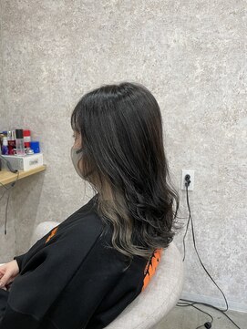 インスヘアー 東加古川店(INCE HAIR) イヤリングカラー【中野】