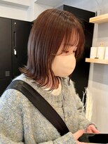 ホーム(HOME)&nbsp;ダブルカラーピンクベージュケアブリーチハイトーン髪質改善