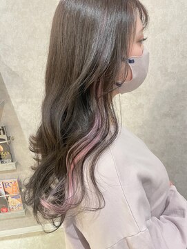 レガシーヘアーデザイン(Legacy hair design) 「ピンクエクステハイライト」