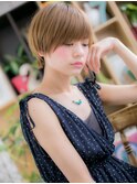 ハイライトカラー小顔マッシュショートh2戸田公園20代30代40代