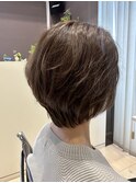 大人ショートボブ