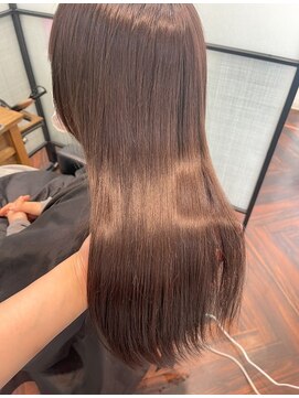 シャンドゥール 栄店(CHANDEUR) ナチュラルブラウンロング触りたくなるサラツヤ髪