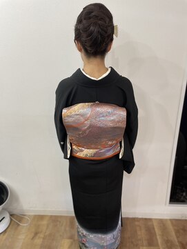 エリュシオンジョイ(Elysian JOY) 留袖着付け+ヘアセット【まとめ髪】